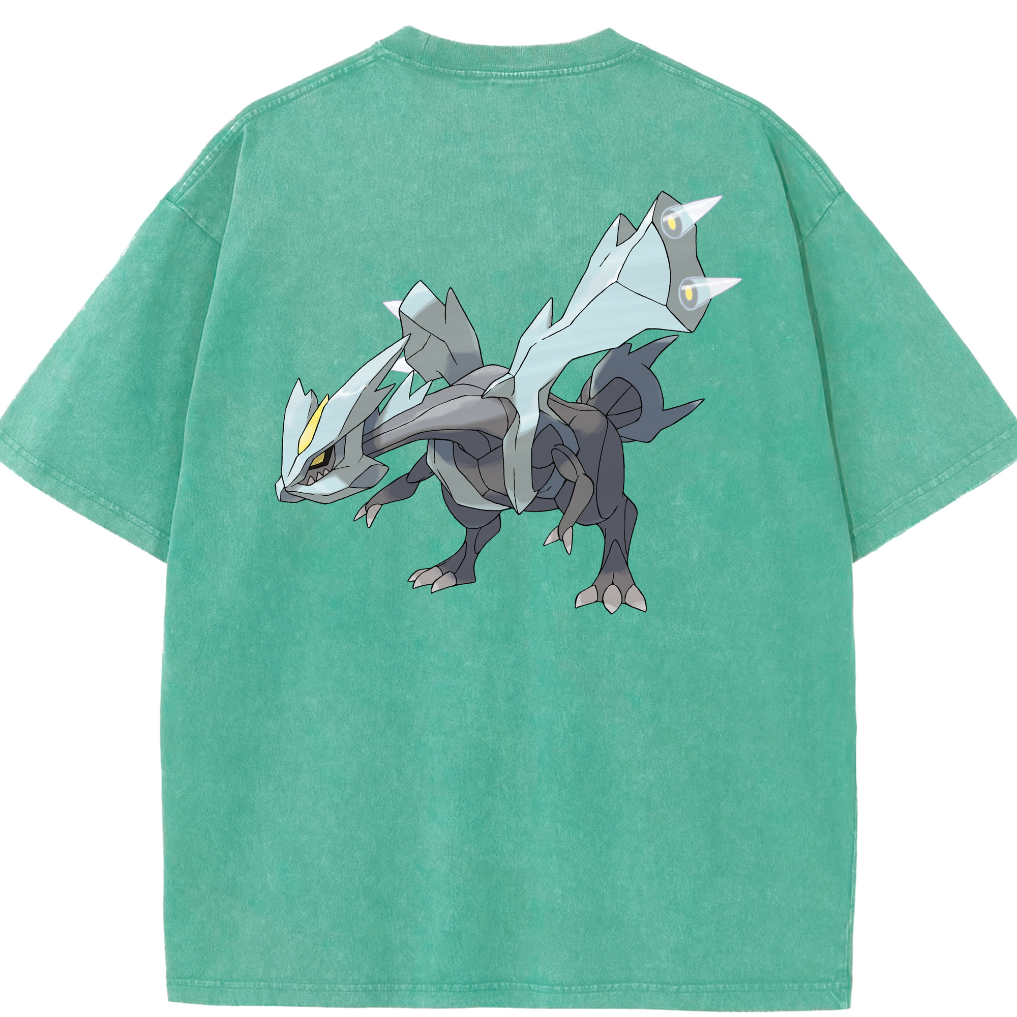 （画像用） ポケットモンスター Pokémon 綿100% ヴィンテージ風 半袖Tシャツ（背面プリント）